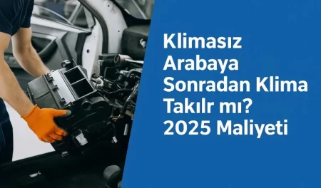 Klimasız Arabaya Sonradan Klima Takılır mı? 2025 Maliyeti