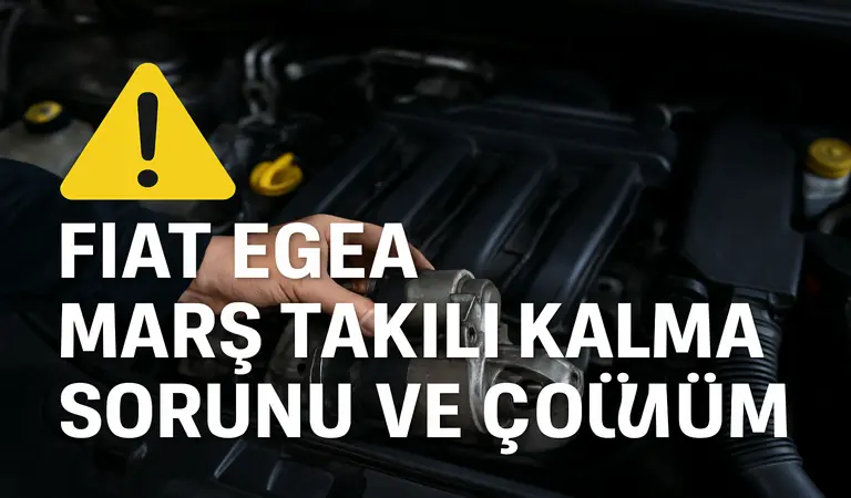 Fiat Egea Marş Takılı Kalma Sorunu ve Kalıcı Çözüm