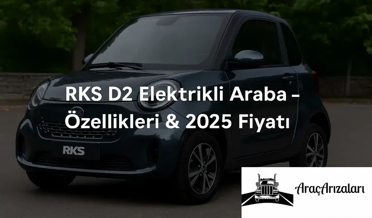 RKS D2 Elektrikli Araç dış tasarımı