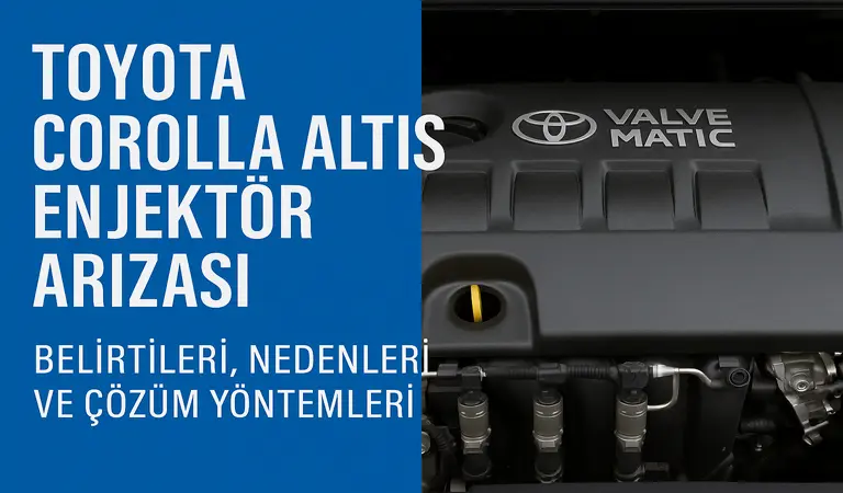 Toyota Corolla Altis Enjektör Arızası: Belirtileri, Nedenleri ve Çözüm Yöntemleri Toyota Corolla Altis Enjektör Arızası belirtileri