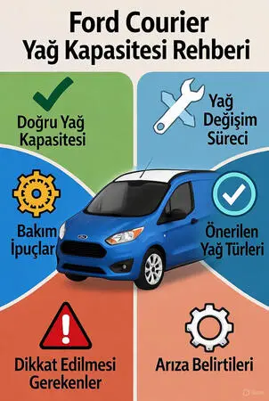 Ford Courier Kaç Litre Yağ Alır?